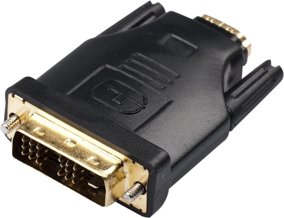 Profile Adapter Dvi-D M > Hdmi V - Goud